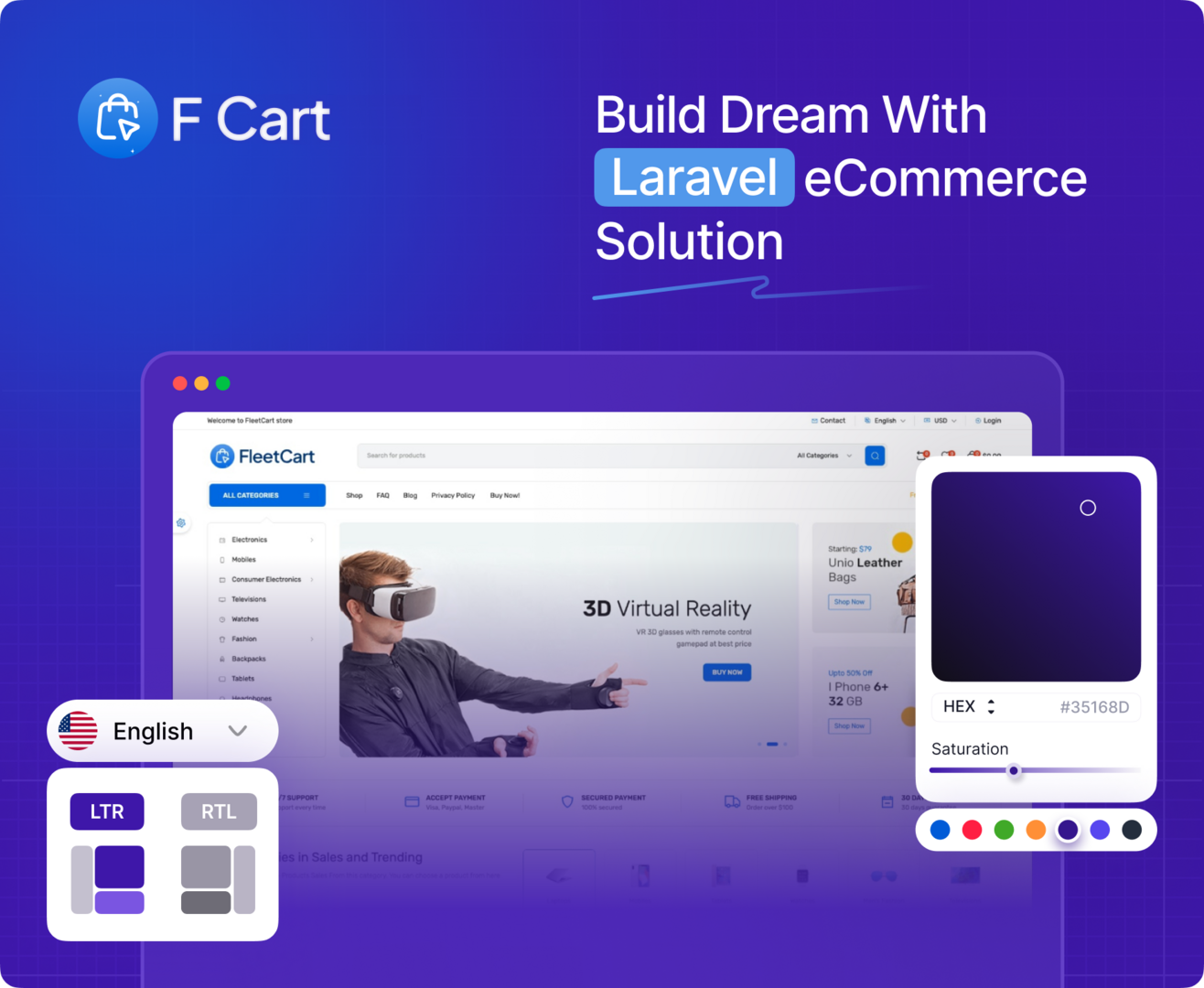 F-Cart - eCommerce Store