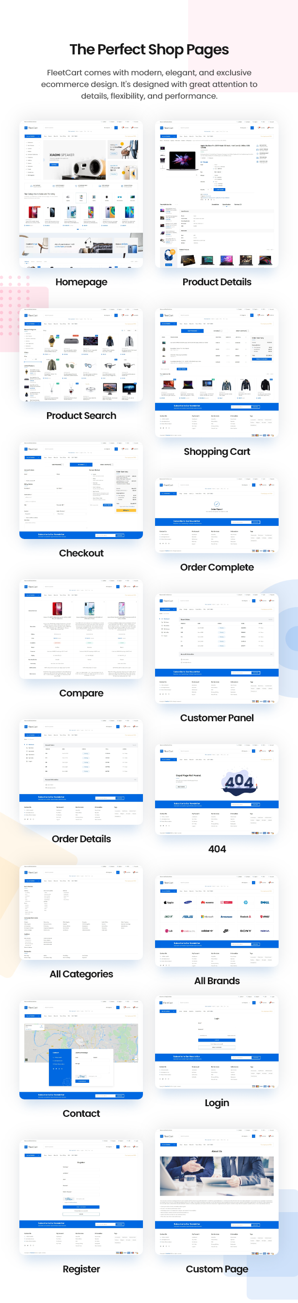 F-Cart - eCommerce Store